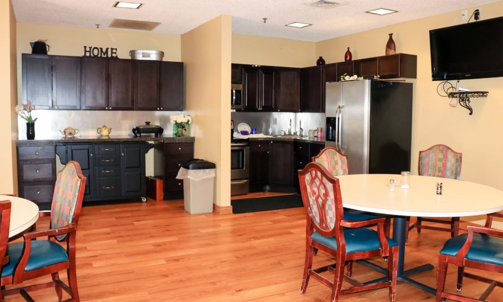 Assisted Living Kitchen & Dining Area